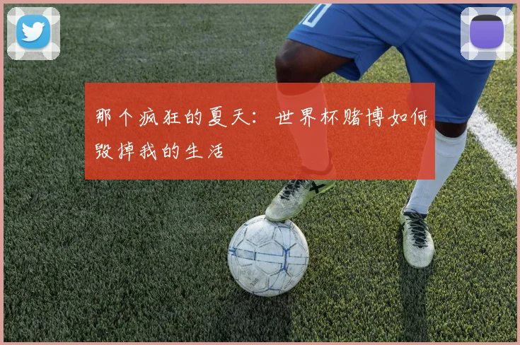 那个疯狂的夏天:世界杯赌博如何毁掉我的生活