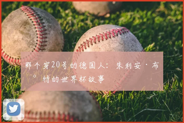 那个穿20号的德国人：朱利安·布兰特的世界杯故事