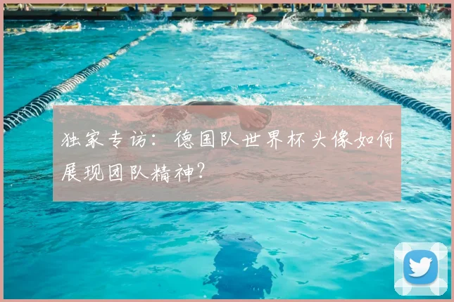 独家专访：德国队世界杯头像如何展现团队精神？